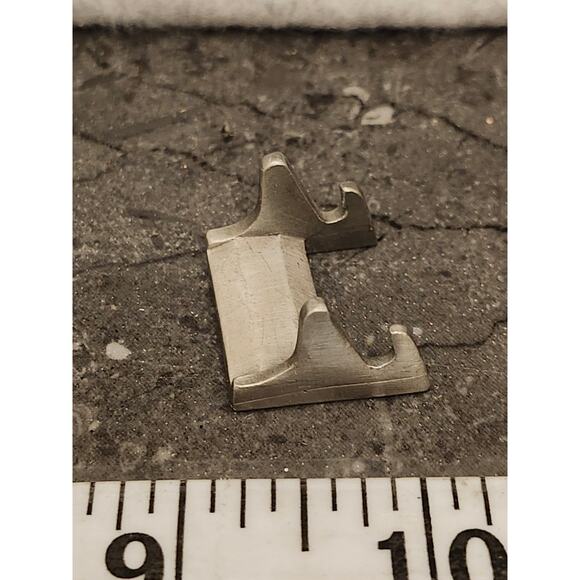 Spoontiques Pewter Collector Plate Miniature with Stand #795 1982 Vintage - Picture 5 of 7